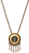 Versace Scudo Pendant Necklace