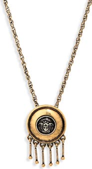 Versace Scudo Pendant Necklace