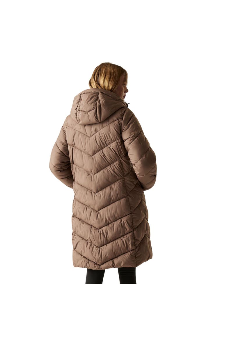 Anita Padded Jacket, Alternate, color, Brown