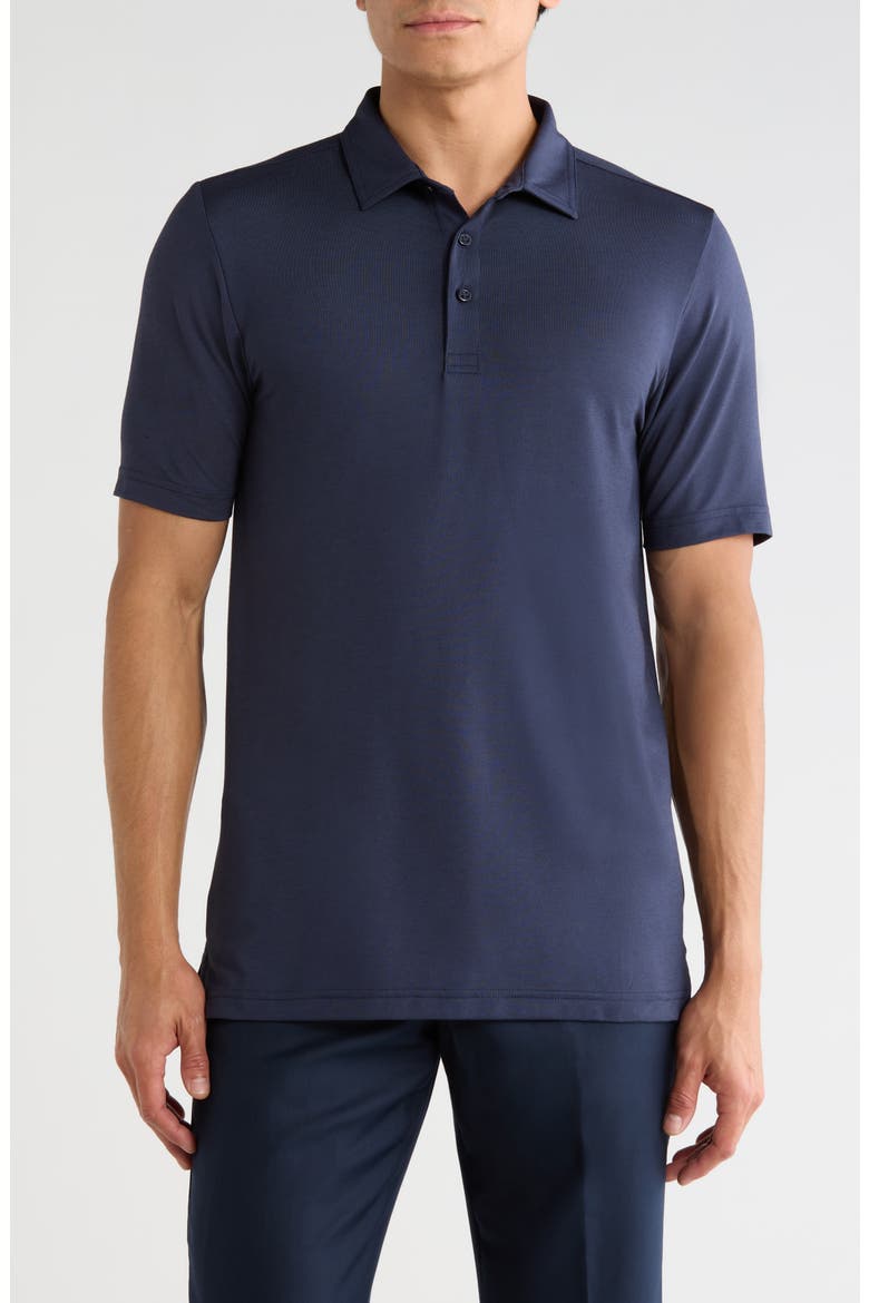 Featherweight Performance Polo, Main, color, TOTAL ECLIPSE