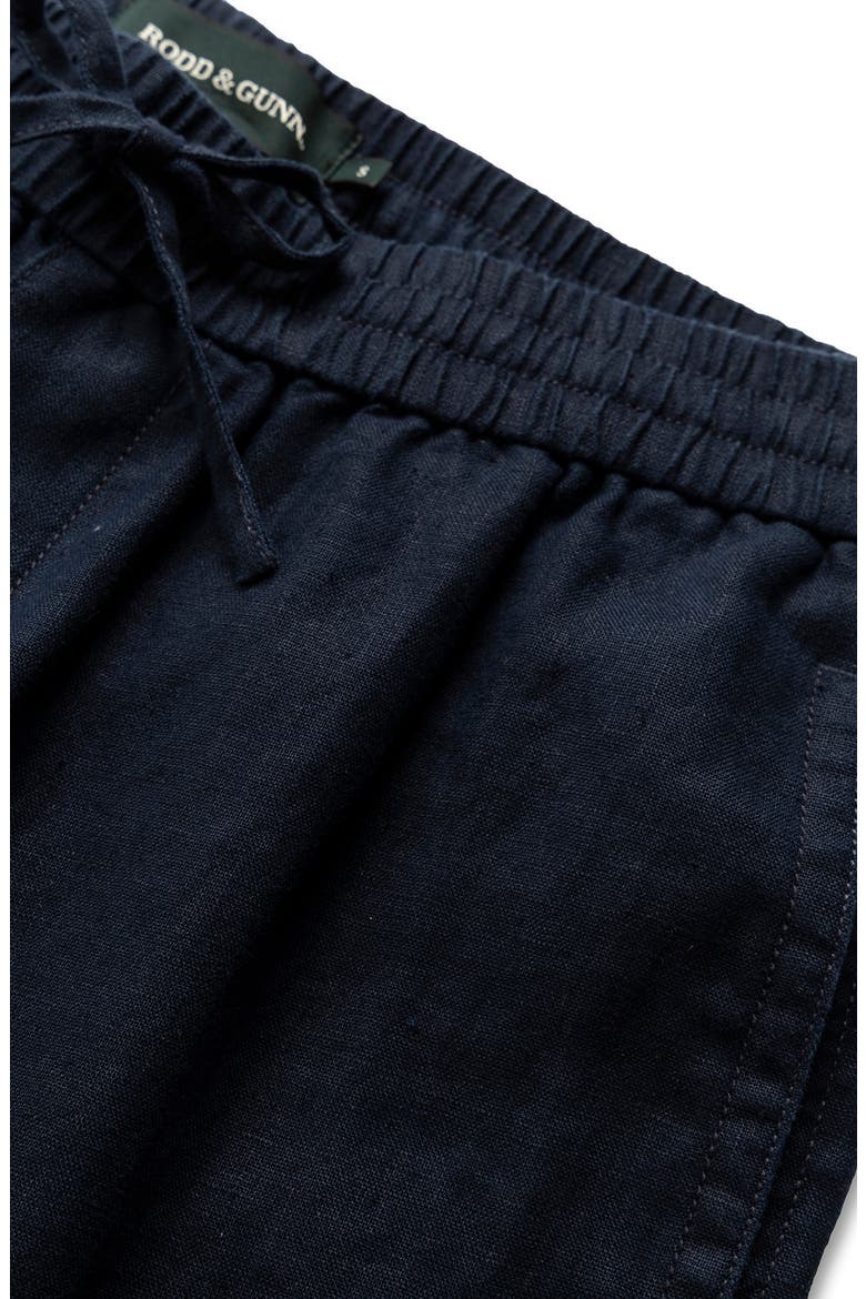 Linen Resort Pants, Alternate, color, NAVY