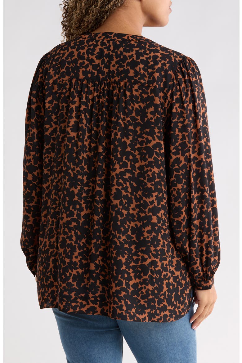Trinity Long Sleeve Top, Alternate, color, MOONFLOWER MOCHA