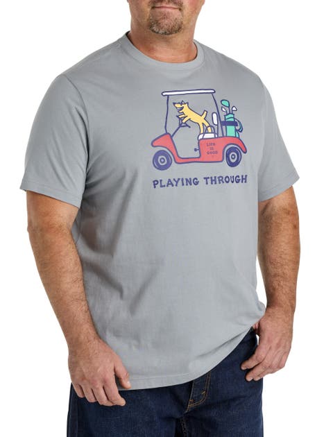 Big & Tall Playing Through Graphic Tee