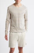 ALEX CRANE Sun Linen & Organic Cotton Long Sleeve T-Shirt