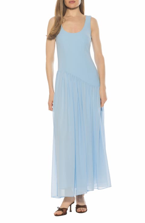Elowen U-Neck Maxi Dress