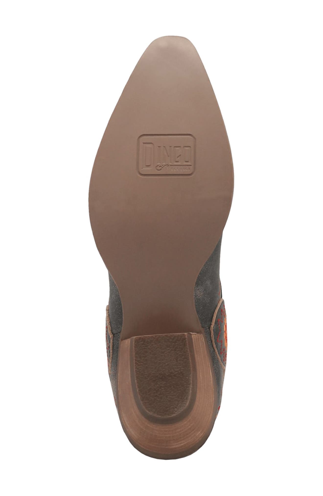 Dingo Beetle Juice Embroidered Leather Boot, Alternate, color, 