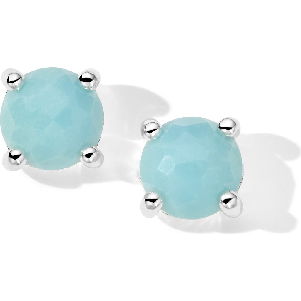 Ippolita Rock Candy® Mini Stud Earrings In Blue Silver