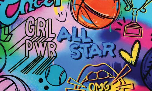 Iscream Kids' Fun Sports Duffle Bag In Multi