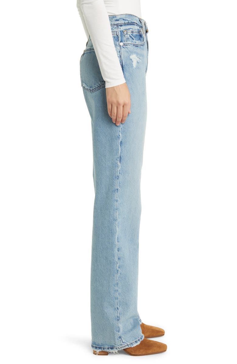 FRAME Le Jane High Waist Straight Leg Jeans, Alternate, color, 