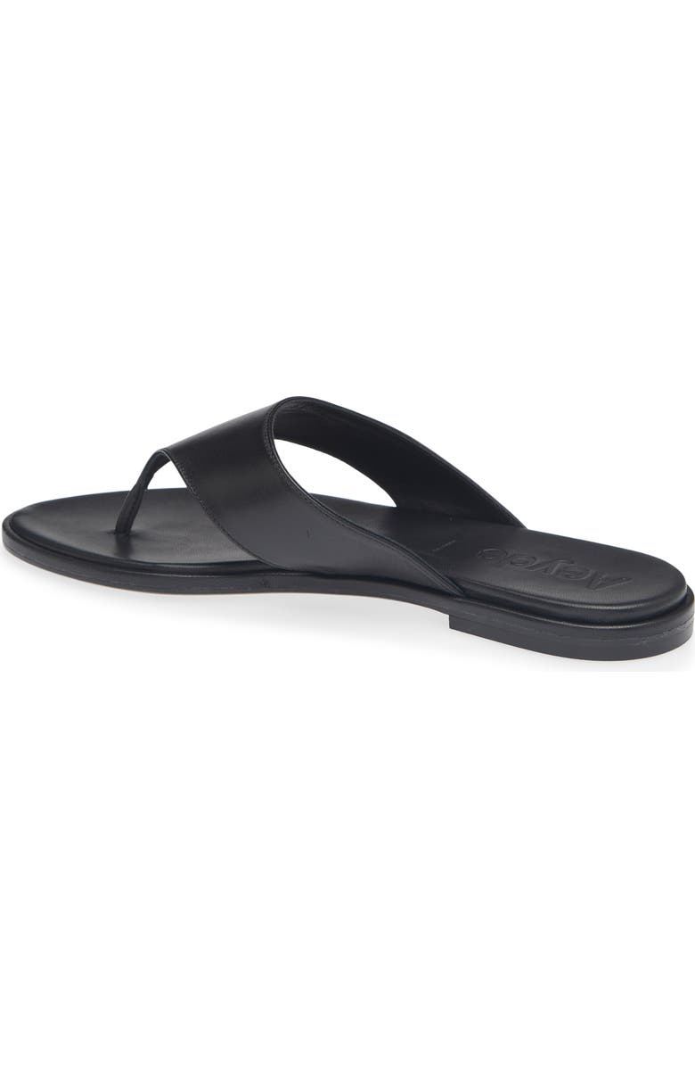 aeyde Amaya Flip Flop, Alternate, color, Black