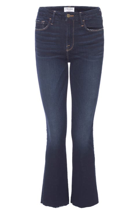 Le Crop Mini Boot High Waist Jeans