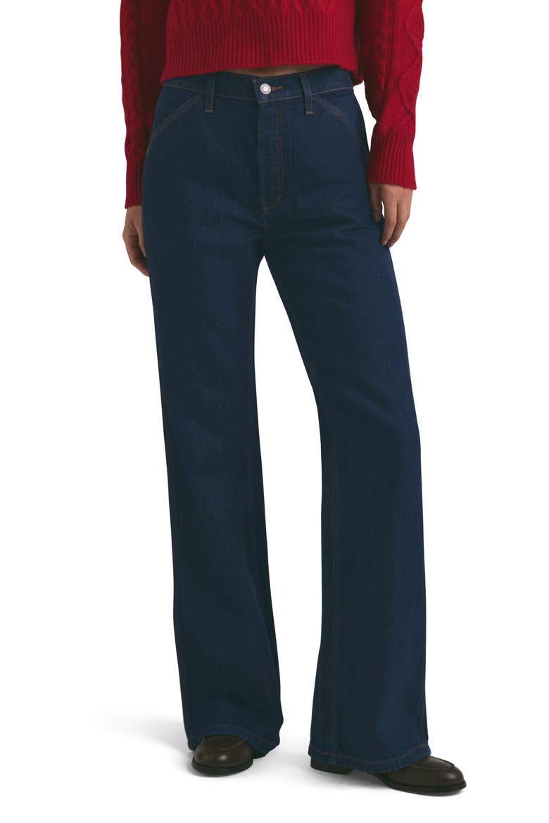 The Olympic Flare Jeans, Main, color, MANCHESTER