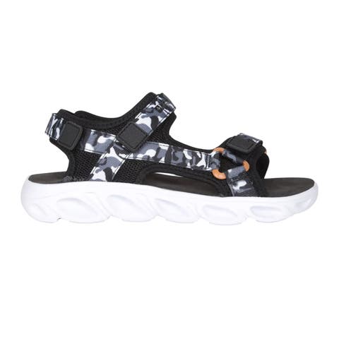 Childrens/Kids Ripple Camo Lightweight Adjustable Outdoor Sandals