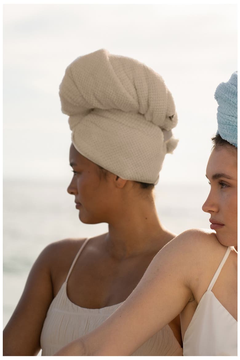 Hero Hair Towel, Alternate, color, LATTE