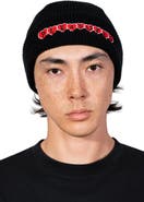 PLEASURES Hearts Beanie