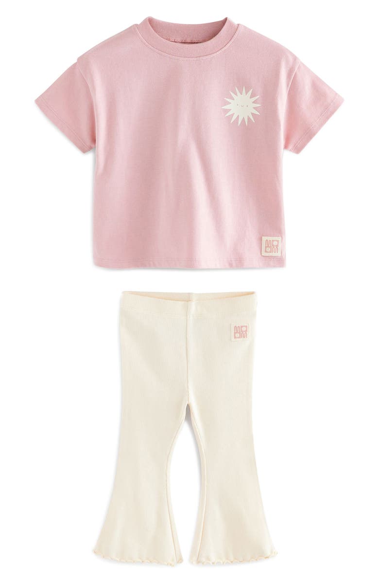 NEXT Kids' 4-Pack Graphic T-Shirts & Leggings Set, Alternate, color, 