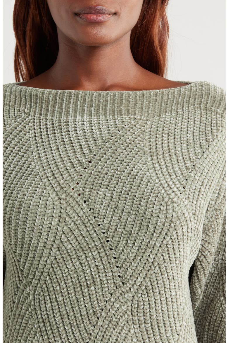 Shell St. Luna Boat Neck Sweater, Alternate, color, SEAGRASS