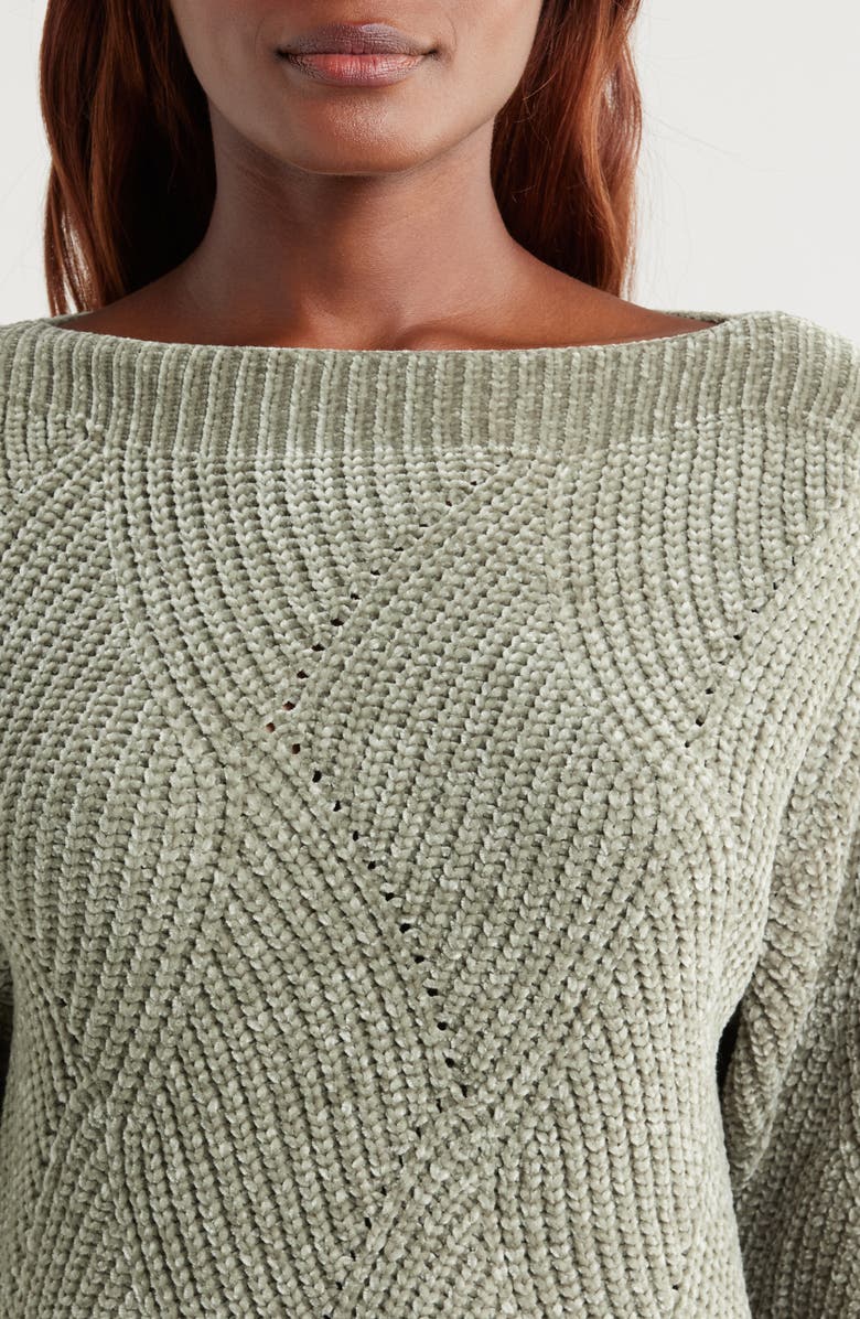 Tommy Bahama Shell St. Luna Boat Neck Sweater, Alternate, color, Seagrass