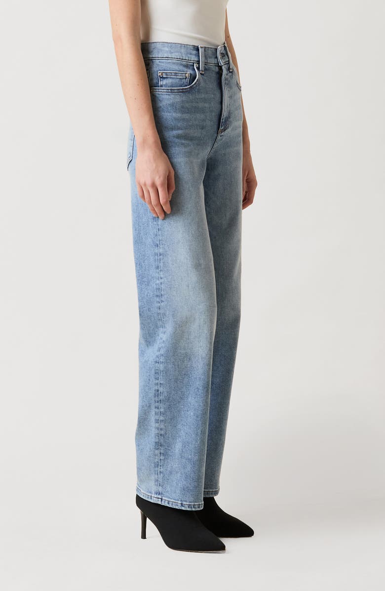 LE JEAN '90s Mid Rise Ankle Straight Leg Jeans, Alternate, color, 