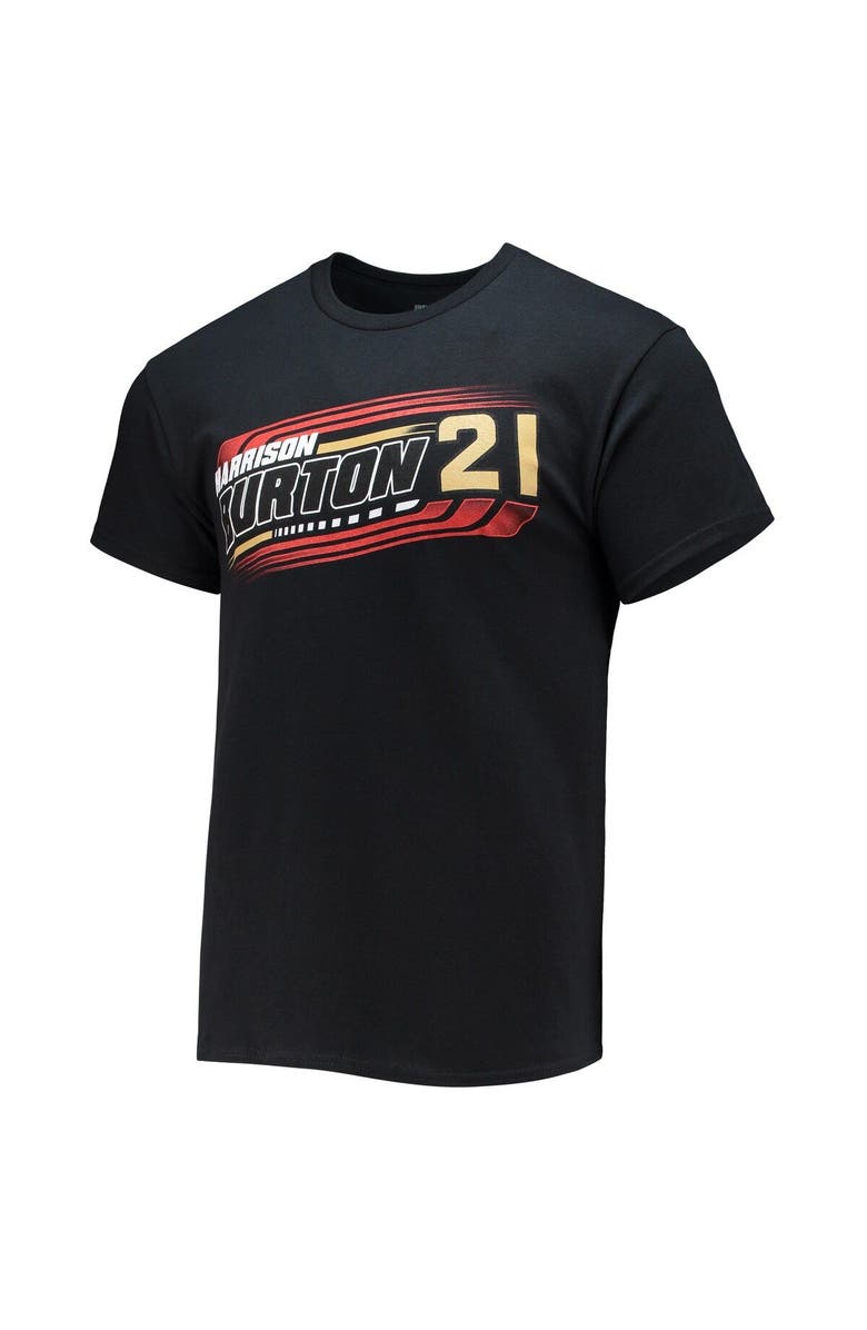 CHECKERED FLAG Men's Checkered Flag Black Harrison Burton Hi-Octane T-Shirt, Alternate, color, Black