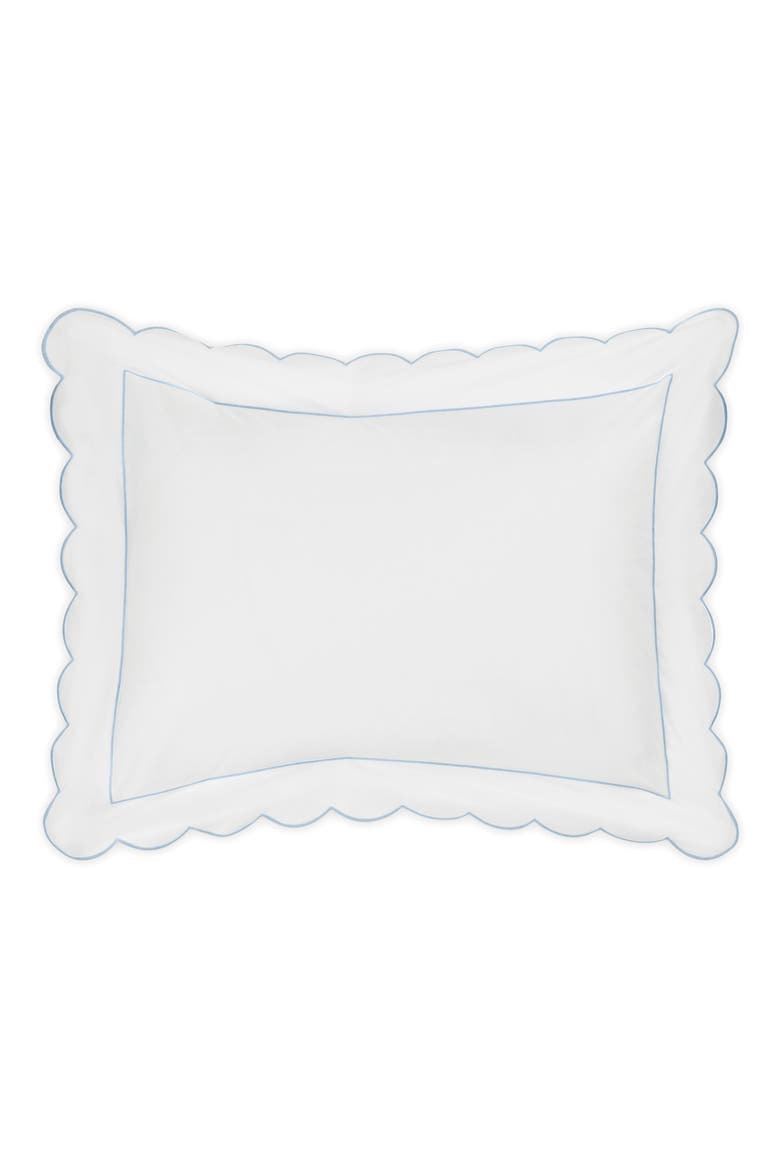 Butterfield 500 Thread Count Cotton Percale Sham, Main, color, BLUE
