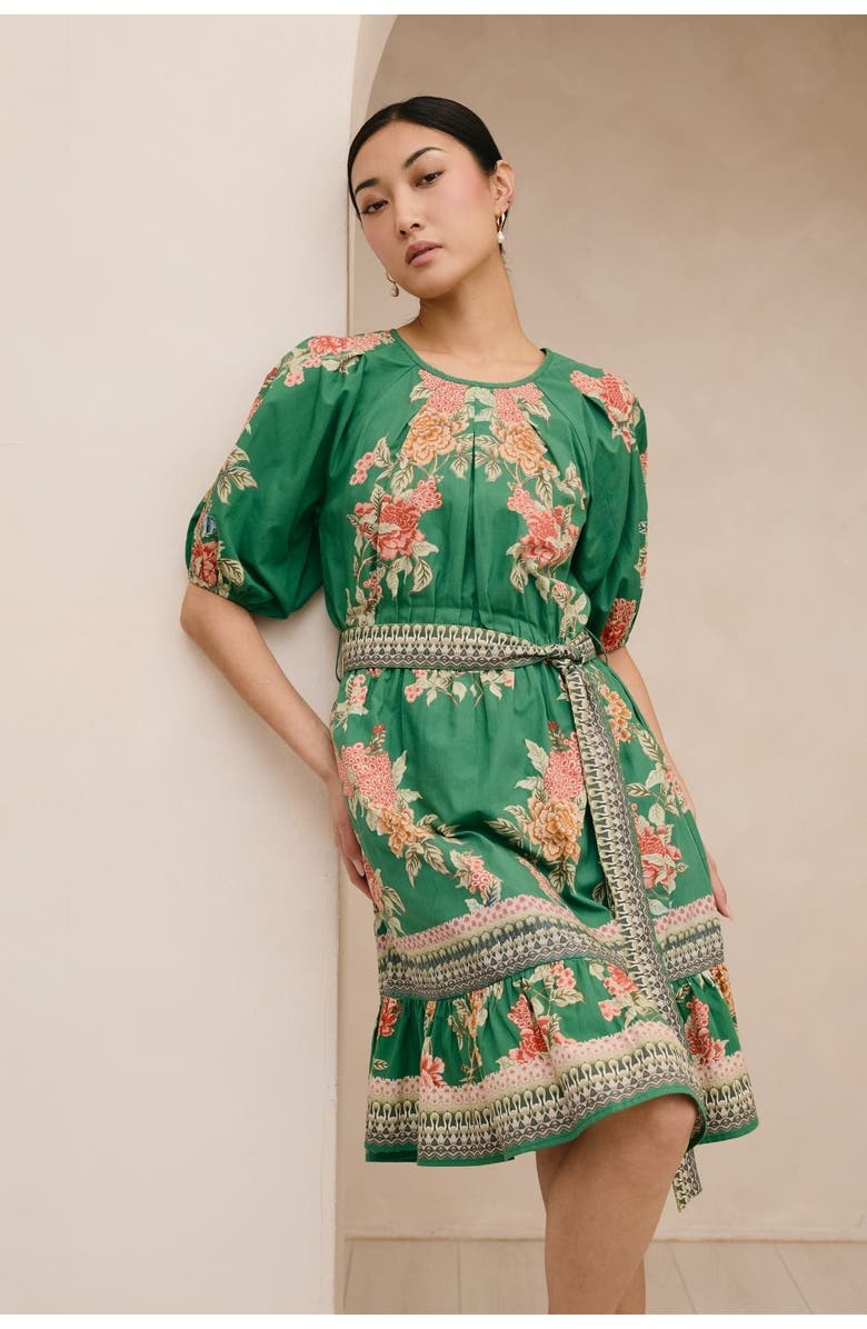 RAISHMA Petula Green Dress, Alternate, color, Green