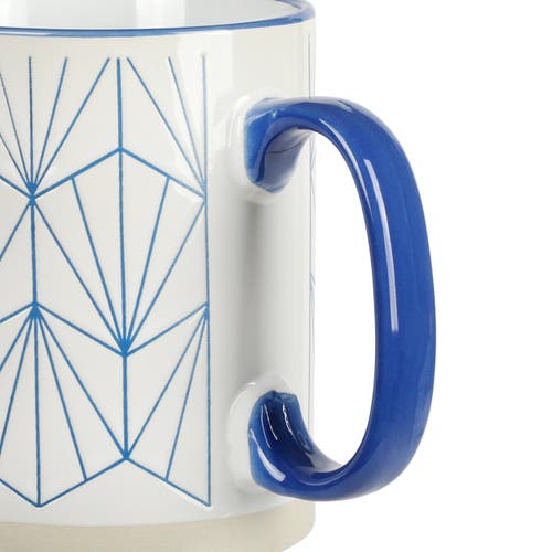 Mr Coffee Mr. Coffee Parkmill 17oz 4 Piece Stoneware Coffee Mug Set In Multi