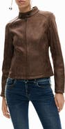 Desigual Faux Leather Jacket