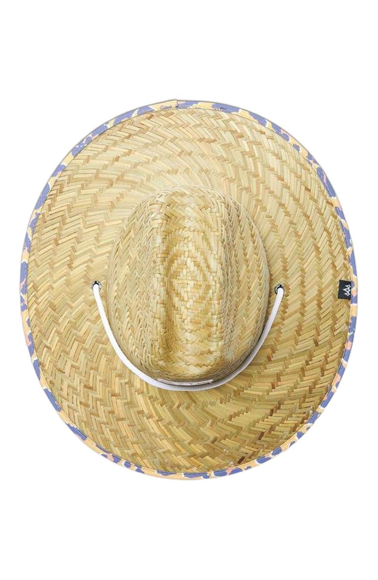 Hemlock Cub Big Kids Straw Lifeguard Hat, Alternate, color, Cheetah Print
