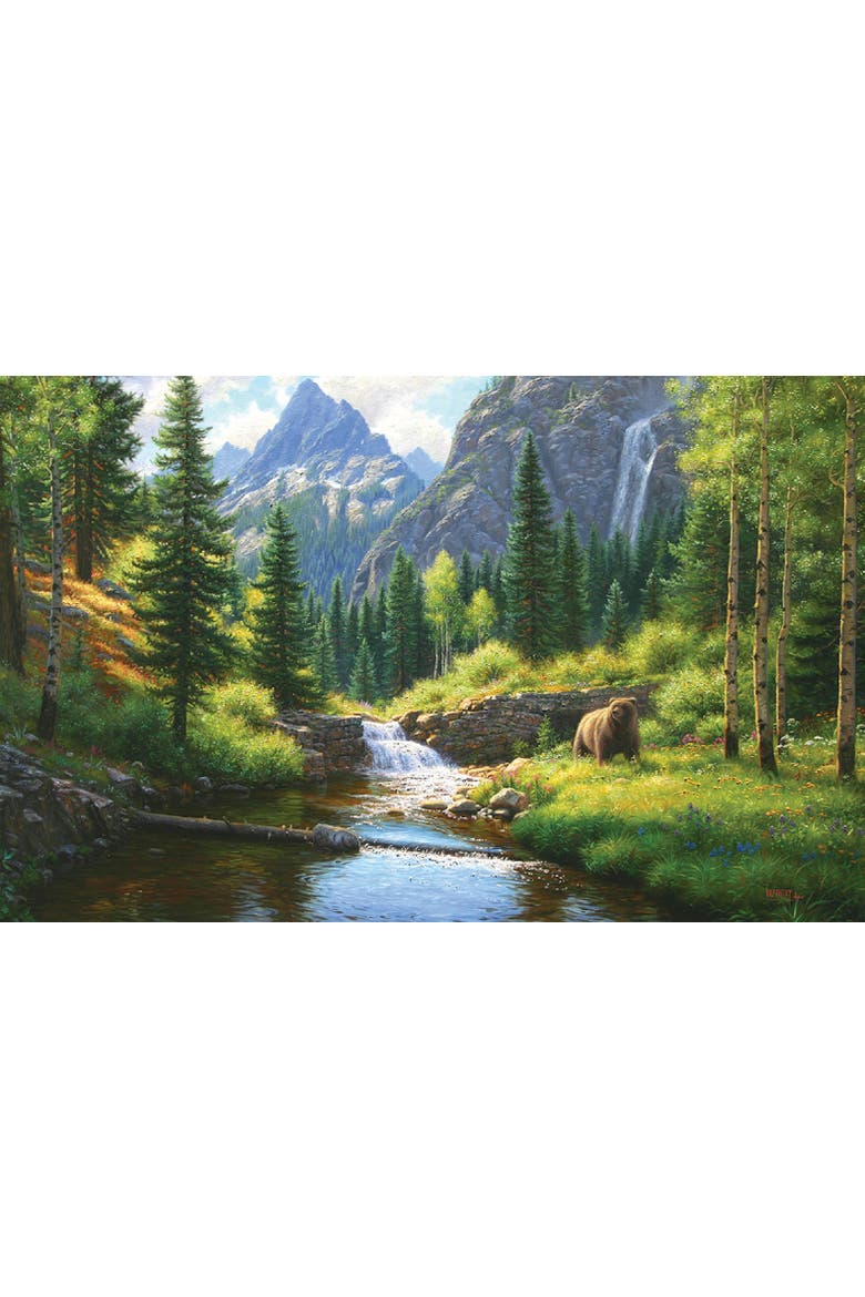 Bear Meadow 550 piece Jigsaw Puzzle for Adults, Alternate, color, Multicolor