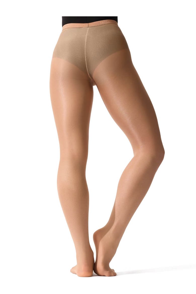 Ultra Shimmery Footed Tight, Alternate, color, light beige