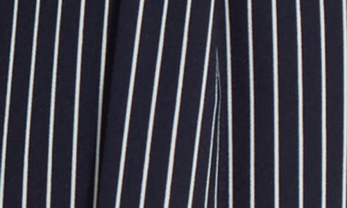LYSSÉ LYSSÉ CLARETTE STRIPE PLEATED WIDE LEG PANTS