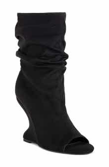 Marin Peep Toe Bootie