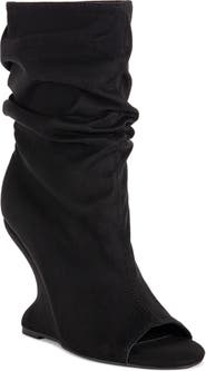 AZALEA WANG Marin Peep Toe Bootie