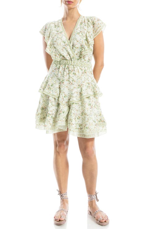 Floral Ruffle Minidress