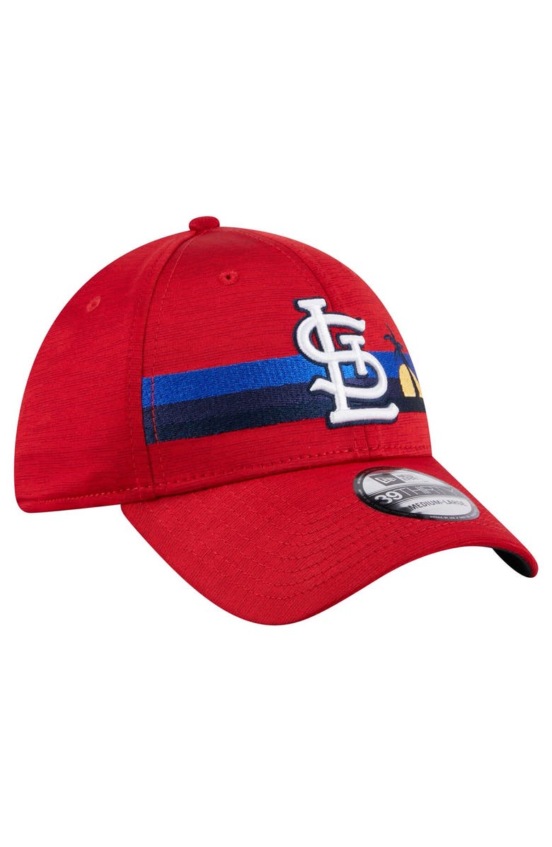 New Era Men's New Era Red St. Louis Cardinals Spring Training  Digi 39THIRTY Flex Hat, Alternate, color, 