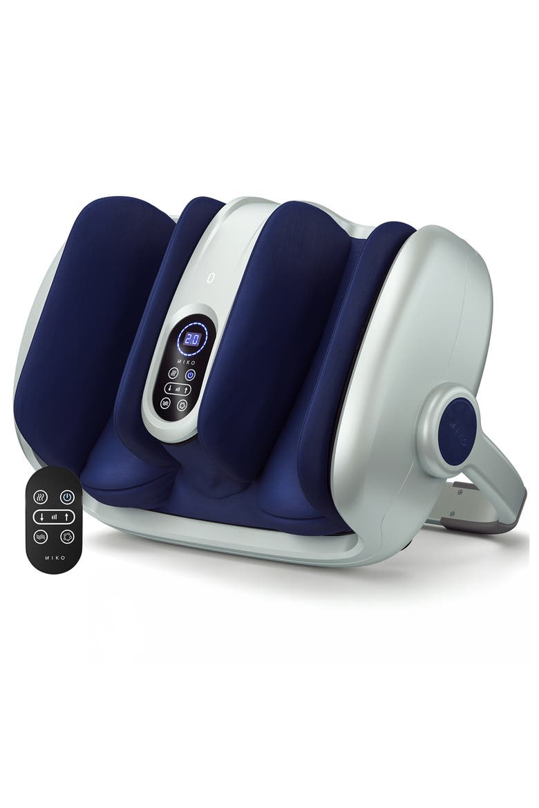 MAS II Foot, Leg & Calf Massager with Heat, Main, color, SIlver