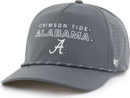 '47 Men's '47 Gray Alabama Crimson Tide Forward Vent Hitch Rope Adjustable Hat