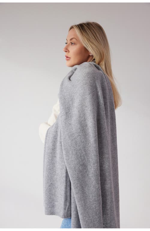 Nordstrom Cashmere Scarf In Gray