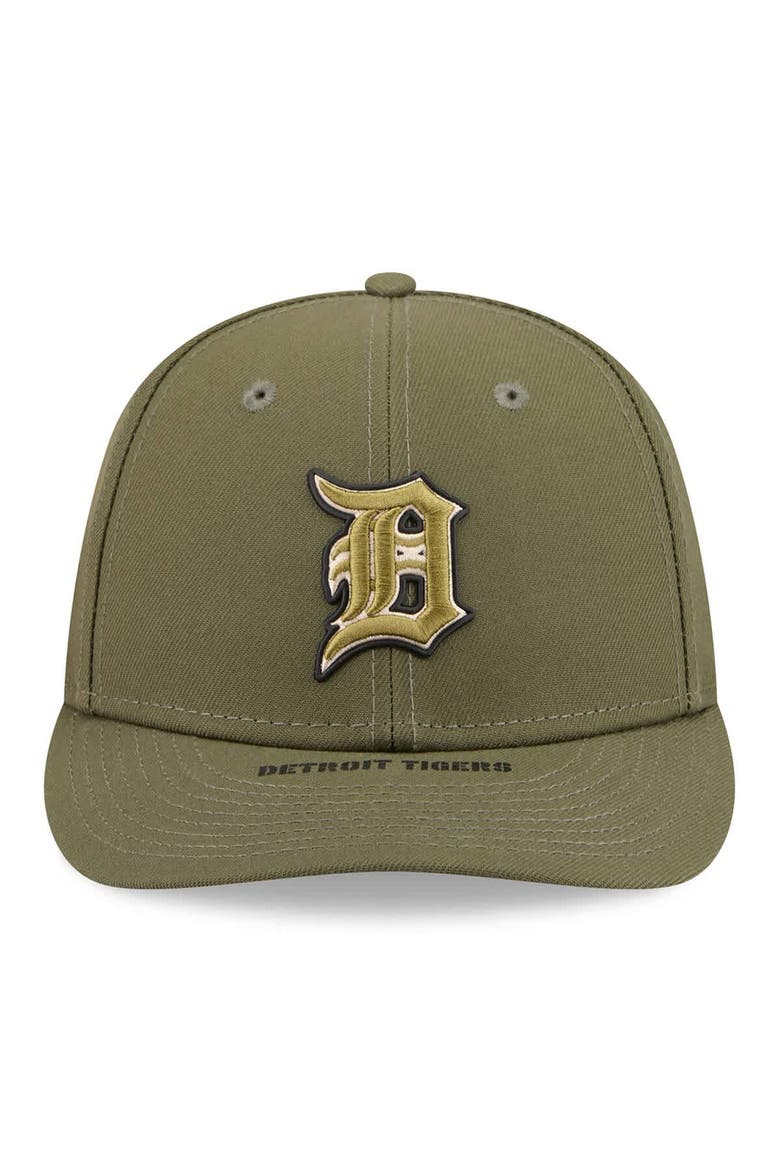 Men's New Era  Olive Detroit Tigers 2026 Armed Forces Day Low Profile 59FIFTY Fitted Hat, Alternate, color, Olive