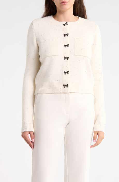 Bow Button Cardigan