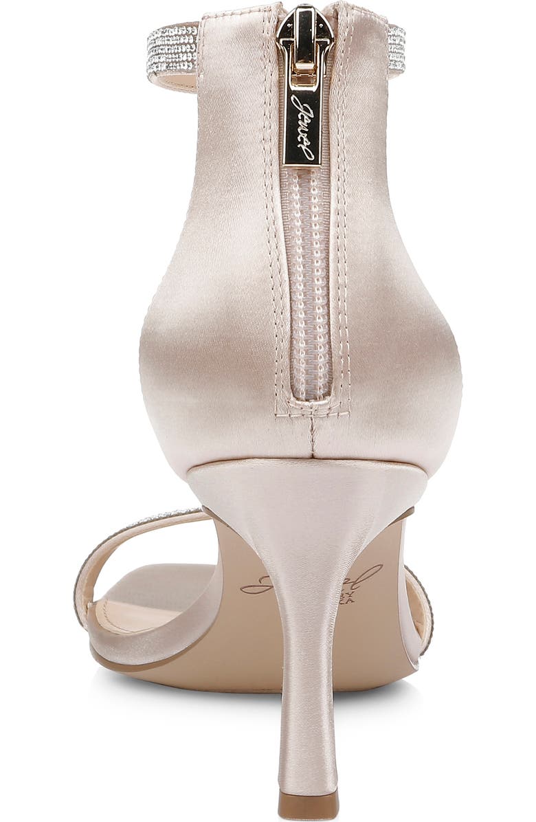 Jewel Badgley Mischka Genny Rhinestone Sandal, Alternate, color, Champ Sati