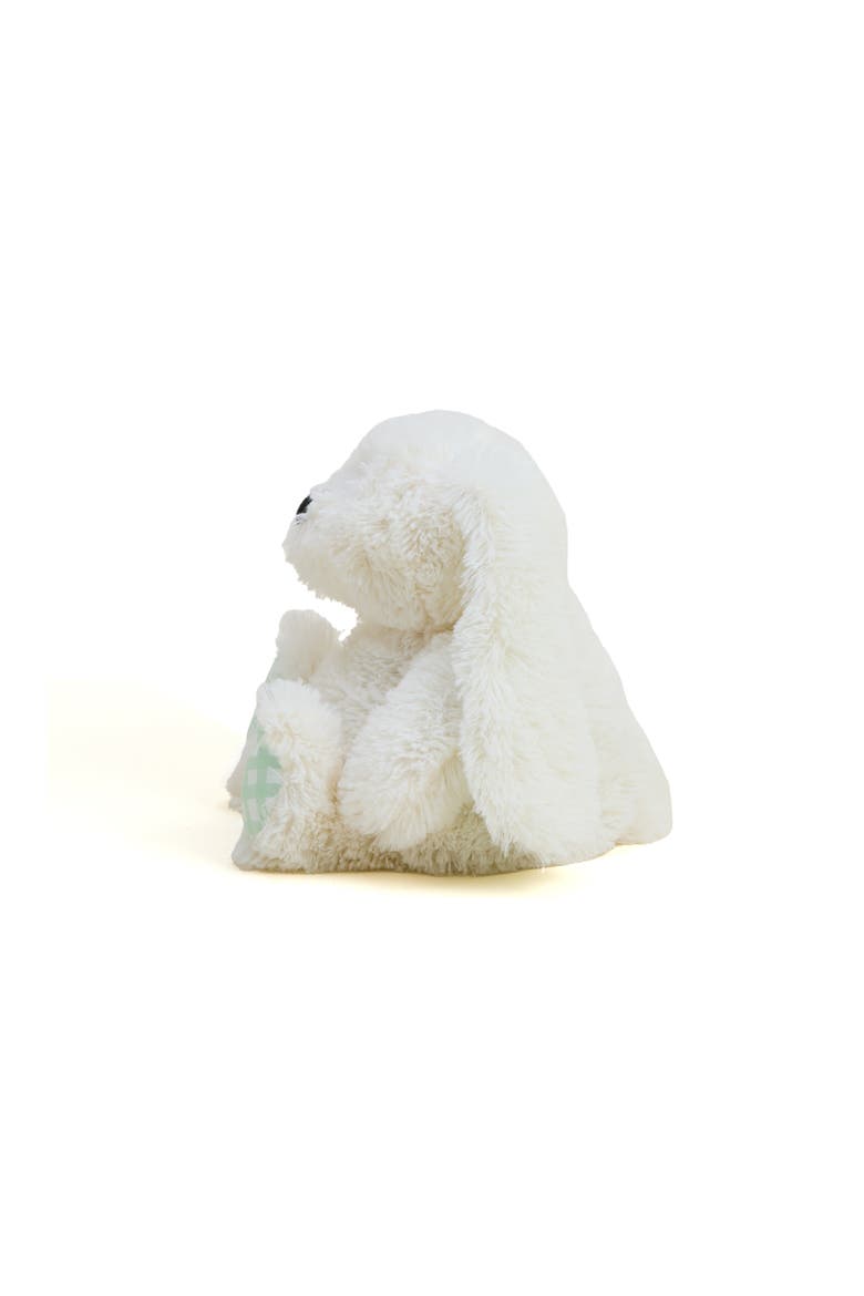 Gingham Bunny Plush Toy, Alternate, color, Natural