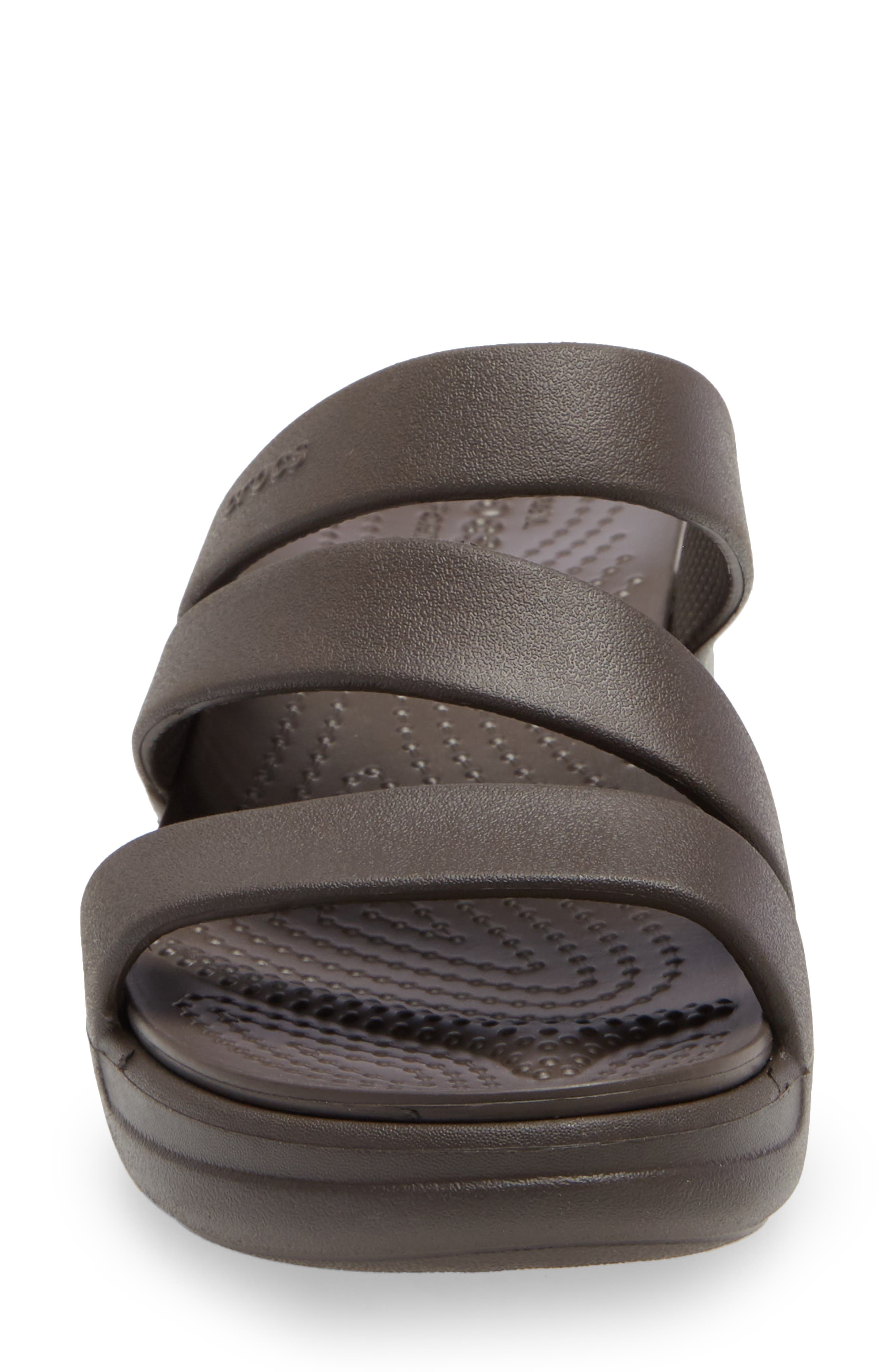 CROCS <sup>™</sup> Monterey Wedge Slide Sandal, Alternate, color, 