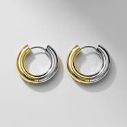 Ivy & Pearl Co. The Ellington Duo Tone Hoops