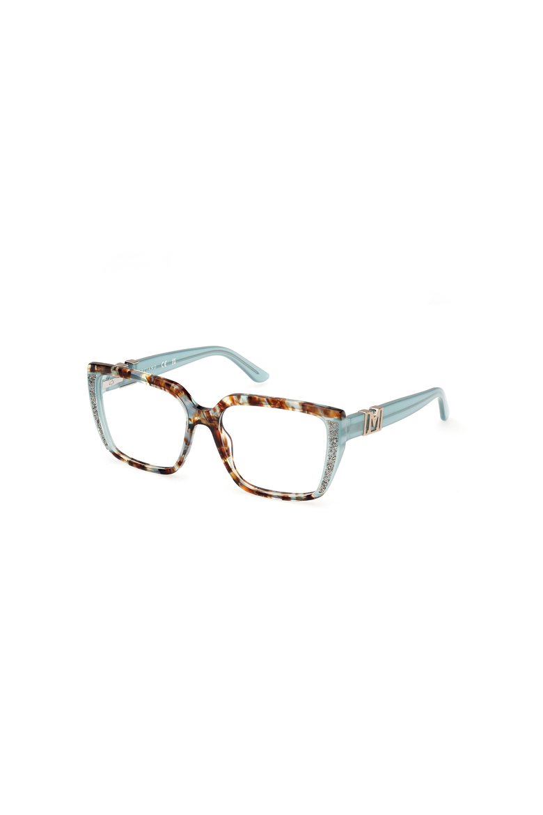 Bold Square Acetate Eyeglasses, Main, color, Turquoise