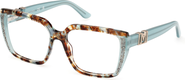 Marciano Bold Square Acetate Eyeglasses