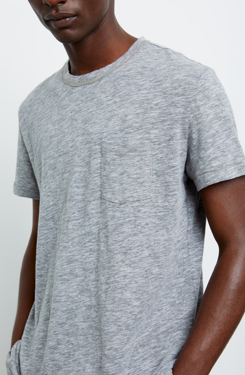 Rails Skipper Slub Heathered Pocket T-Shirt, Alternate, color, 