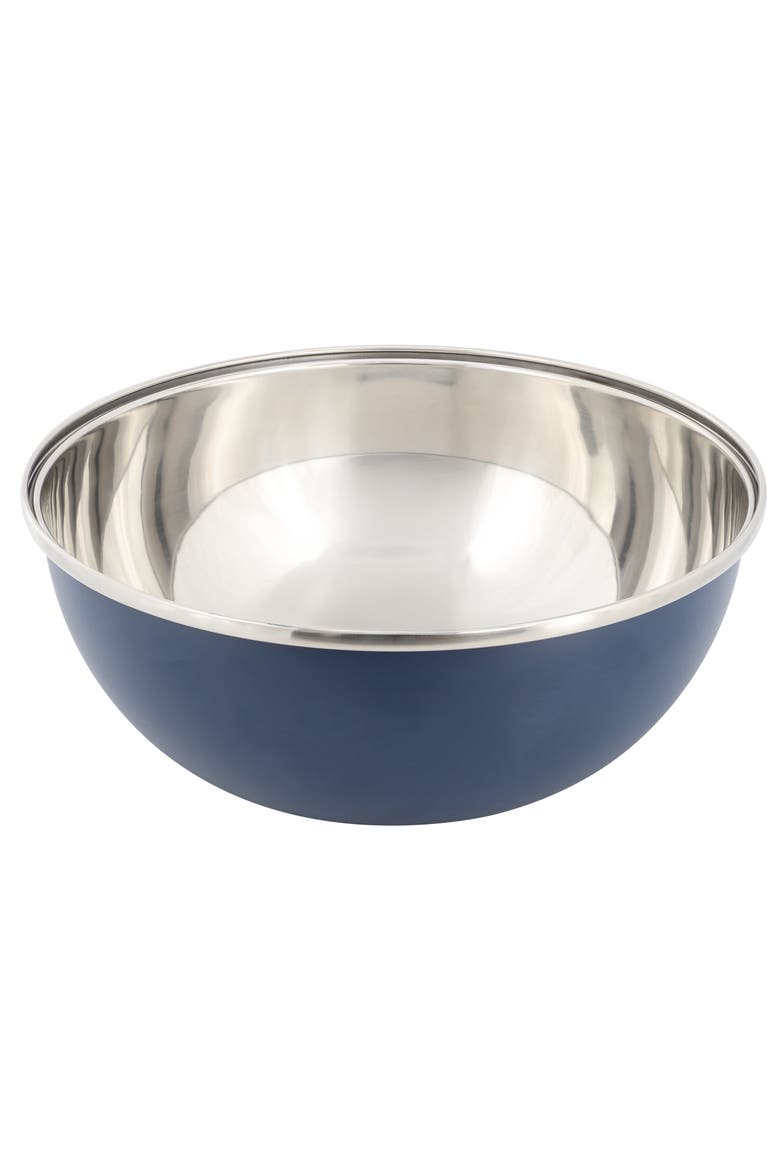 5 Quart Stainless Steel Mixing Bowl Nonslip Base, Main, color, Silver