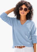 LASCANA Ribbed V-Neck Sweater